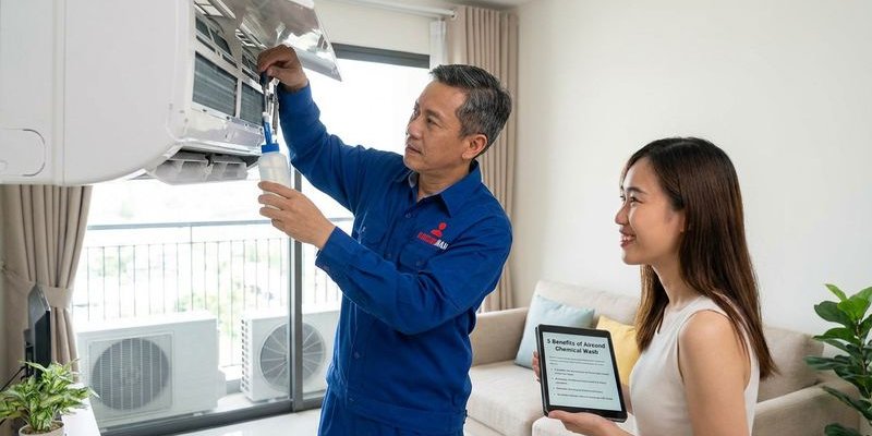 5 Benefits of Aircond Chemical Wash