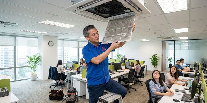Maintaining Your Ceiling Cassette Aircond: A Guide for Businesses