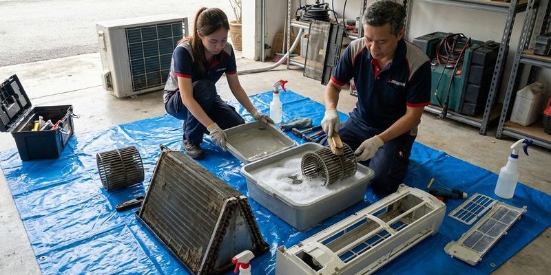 What to Expect During an Aircond Chemical Overhaul